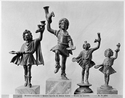 Four figures of Lar by Roman